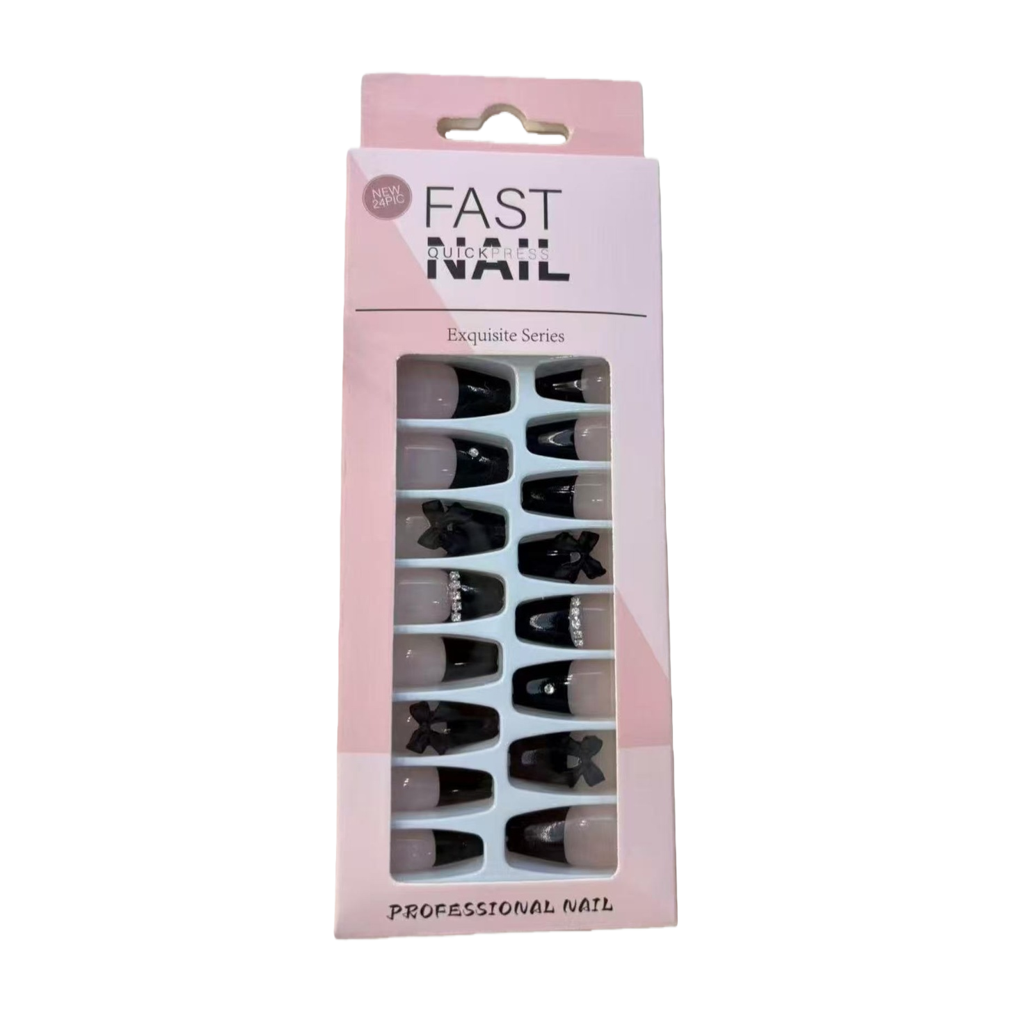 Nail art patches, false nails, complete set of decorative nail art kits, detachable stickers, nail art materials Item Picture