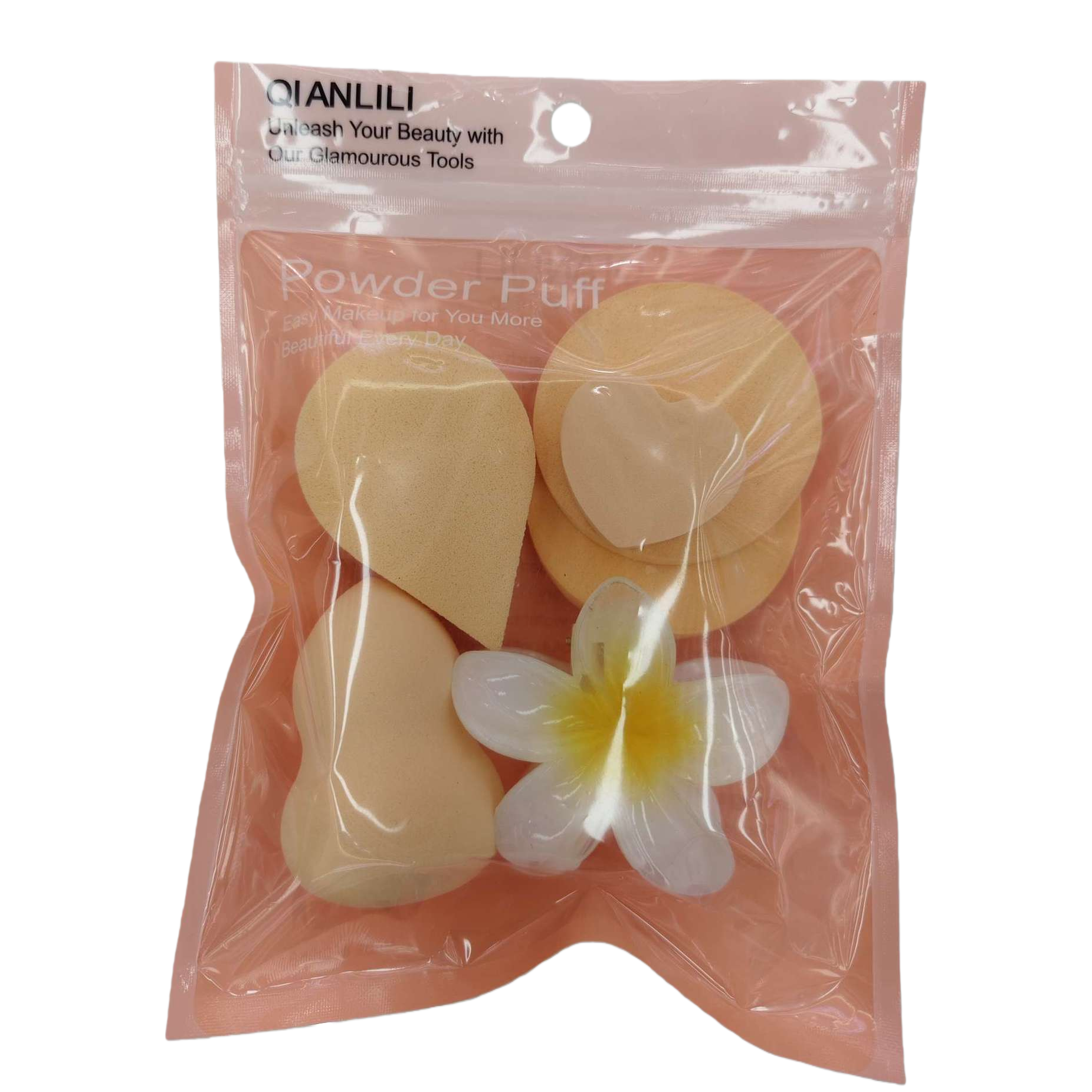 Hot-selling powder puff grab set for beauty egg powder puff, soft and highly absorbent 141141169 Item Picture