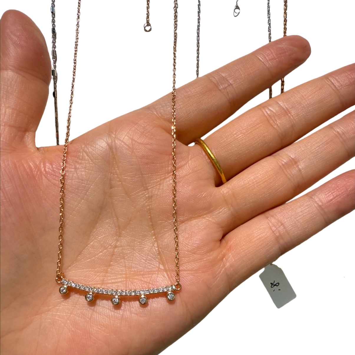 وقلادة أنثوية بسيطة، سلسلة من الترقوة الأزياء، 18CM) Item Picture