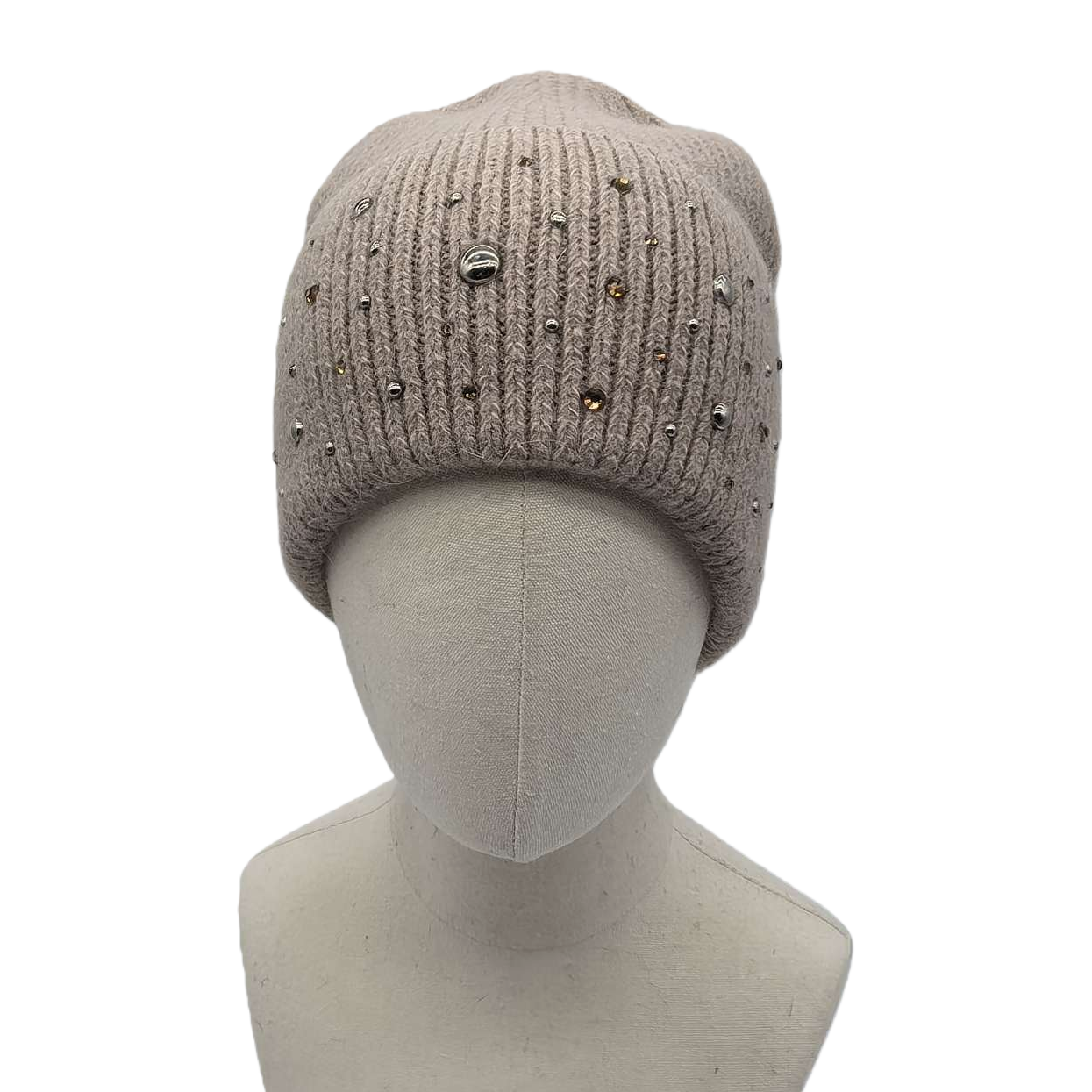 Knitted cap for warmth and thickening, winter woolen cap for both men and women. 155558358 Item Picture