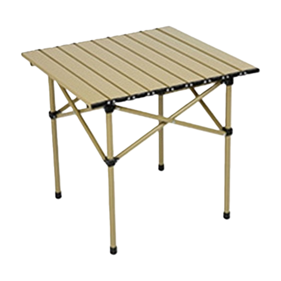 Square folding table with adjustable height, a simple storage table for home and office use Item Picture