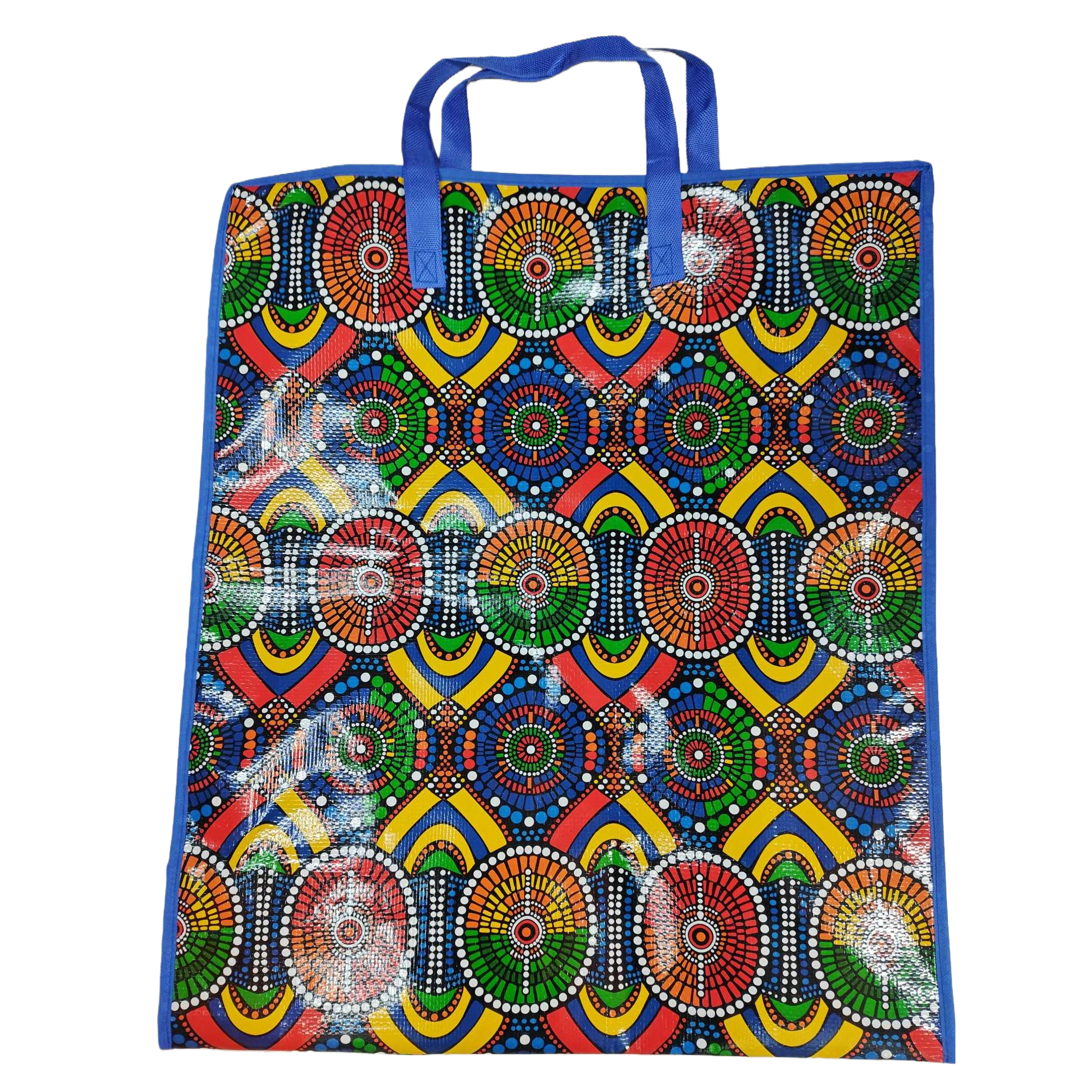 Colorful pattern handbag, fashionable, environmentally friendly and reusable packaging bag. 153509927 Item Picture