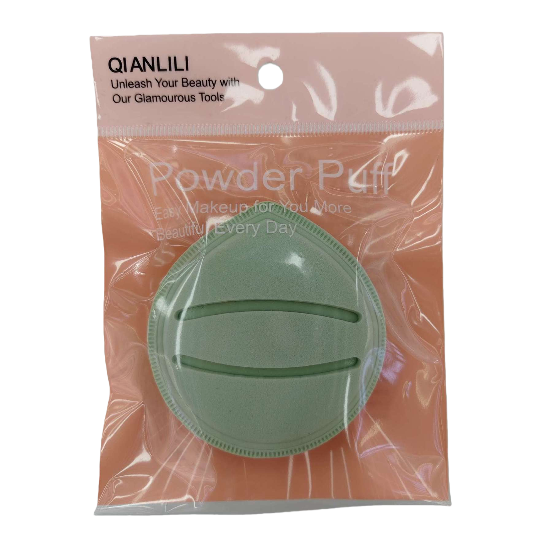 Green powder puff special powder puff beauty tool Soft makeup powder puff 10 pieces set 161933588 Item Picture
