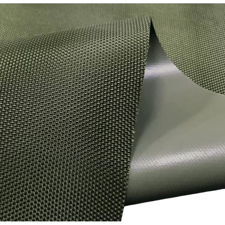 ألوان جديدة ناعمة ذات نوعية عالية من الأقمشة البولينية الخضراء من اللون الزيتون Item Picture