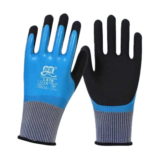 Guantes antideslizantes resistentes al desgaste guantes de trabajo espesados guantes de protección industrial Item Picture