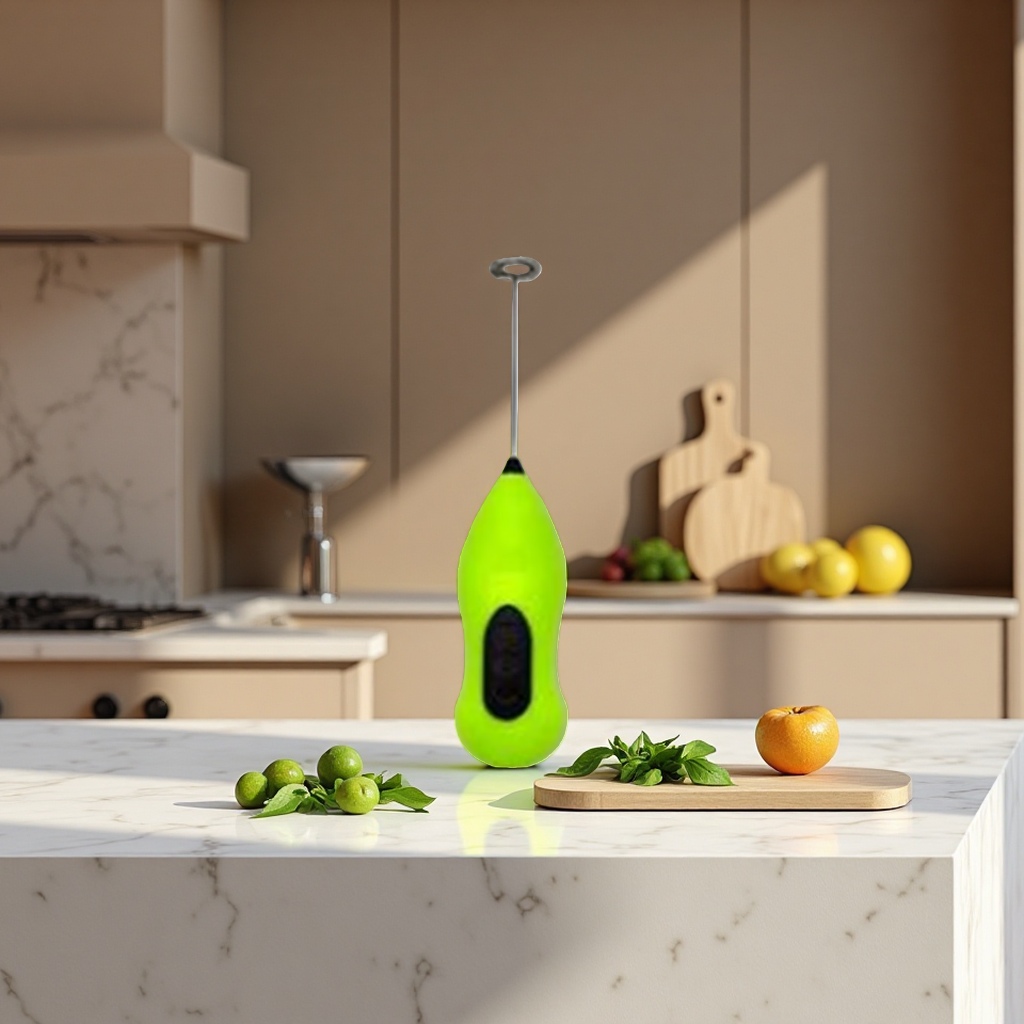 绿色手持搅拌器主体便携式电动搅拌棒家用厨房工具