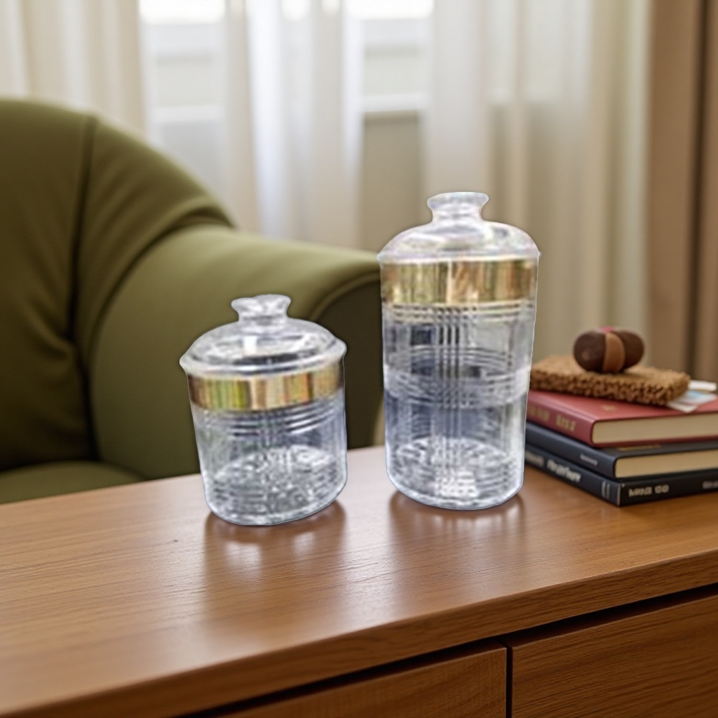 Transparent glass storage tank, household sealed preservation storage tank, large-capacity food-grade container Specification image