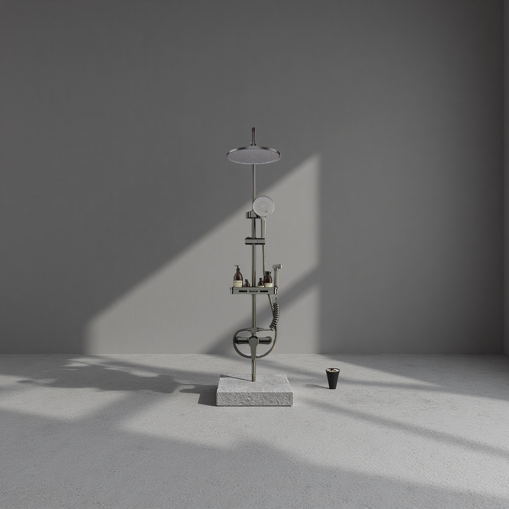 淋浴花洒套装恒温节水浴室配件组合安装简单