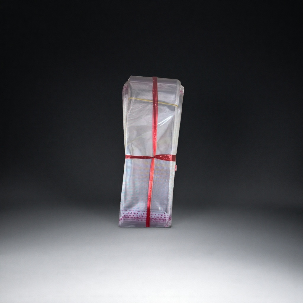 Large, thickened transparent plastic bag that can be reused for storage details Picture