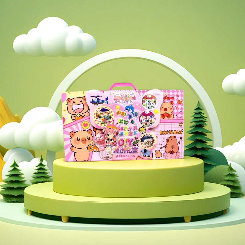 DIY Trendy Creation Gift Box, toy gift box, creative handcrafted set details Picture