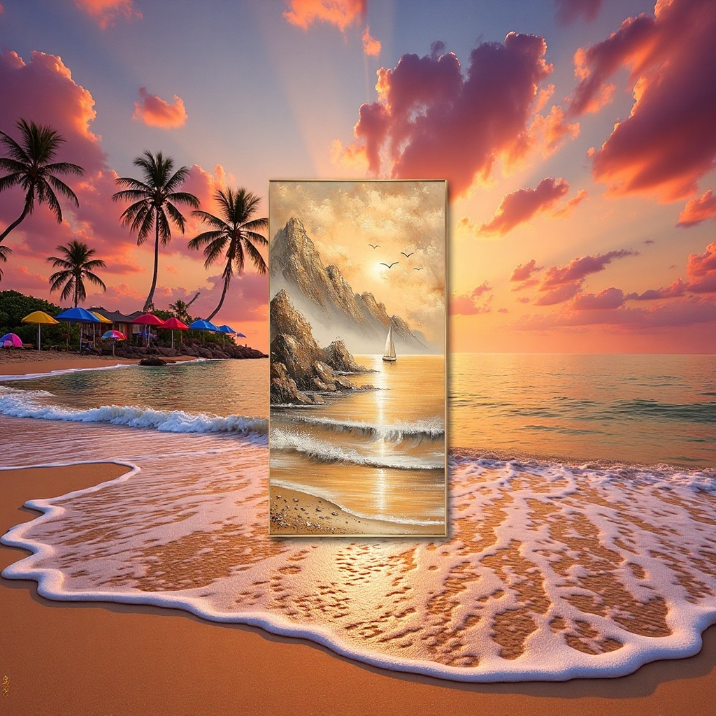 Abstract art decorative paintings, simple and modern wall paintings for living rooms and bedrooms Specification image