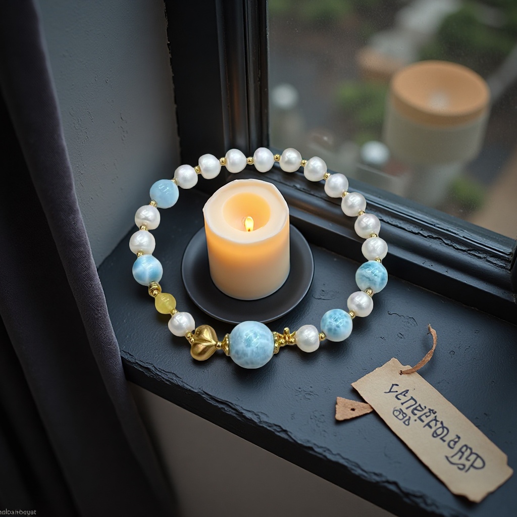 Pearl bracelet for women, simple and fashionable collarbone chain, 18cm, daily matching accessory Application Scenario