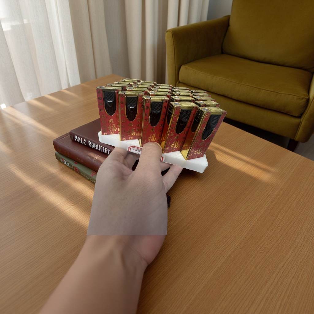 红色包装盒香烟礼盒装 送礼佳品 烟盒精美设计