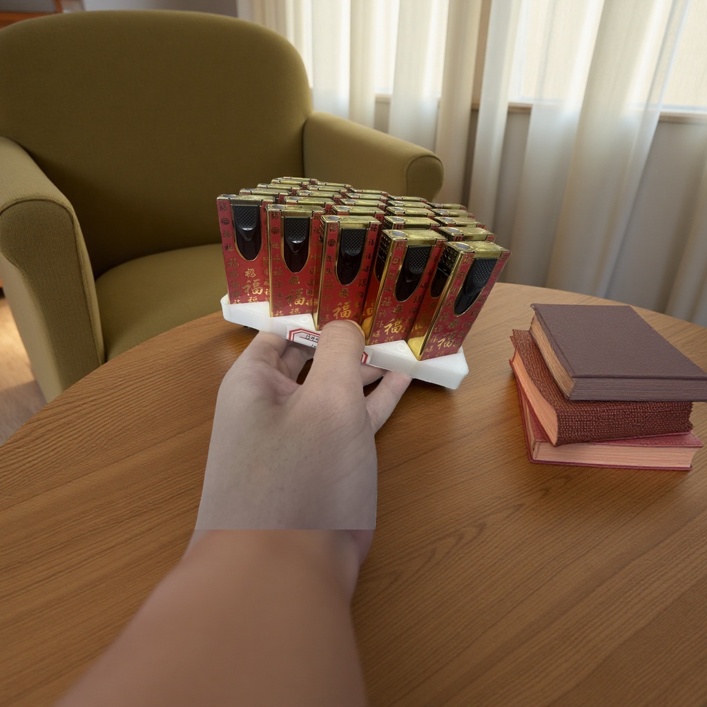 The red packaging box cigarette gift box is an excellent gift. The cigarette box has an exquisite design Application Scenario