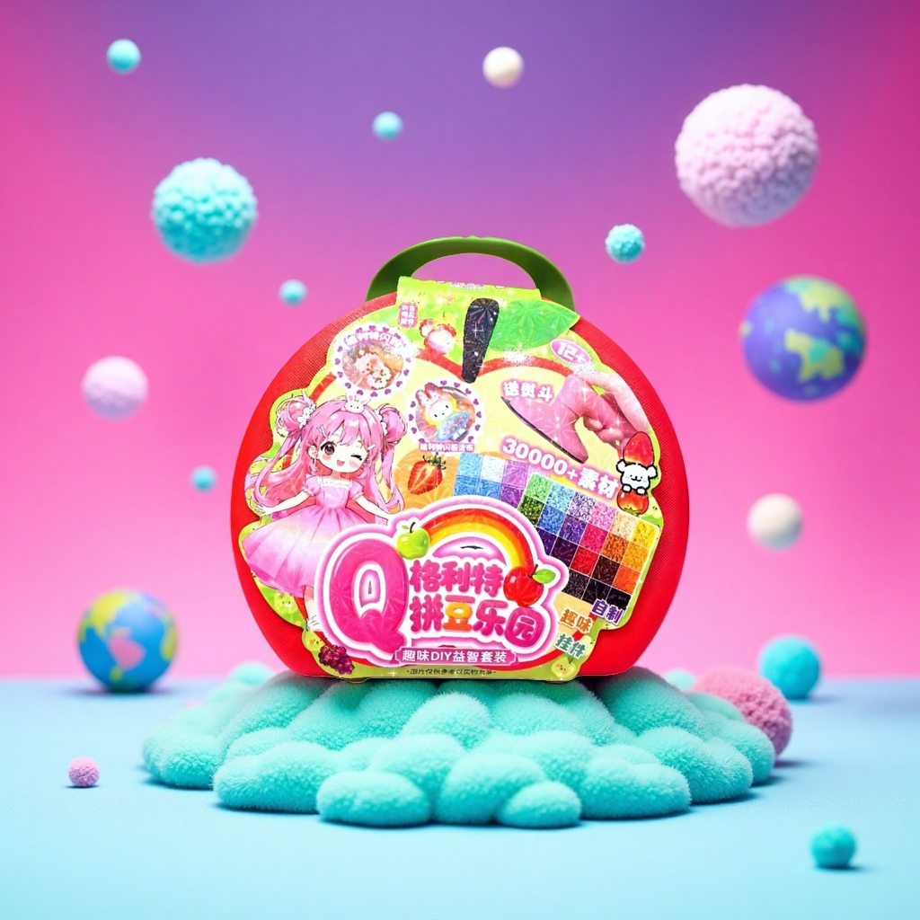 Gleit Bean Puzzle Park Creative Bean Puzzle Toy Set Specification image