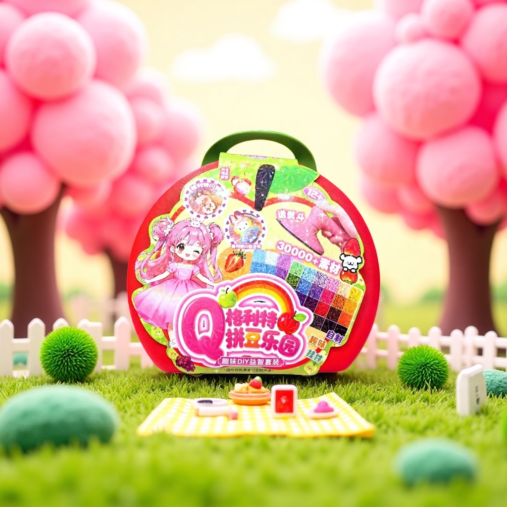 Gleit Bean Puzzle Park Creative Bean Puzzle Toy Set
