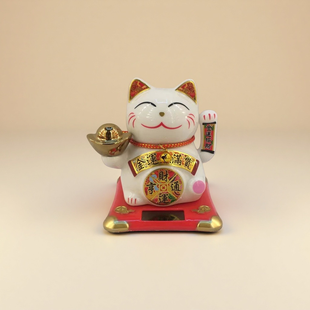 招财猫摆件客厅风水招财猫装饰品好运神器
