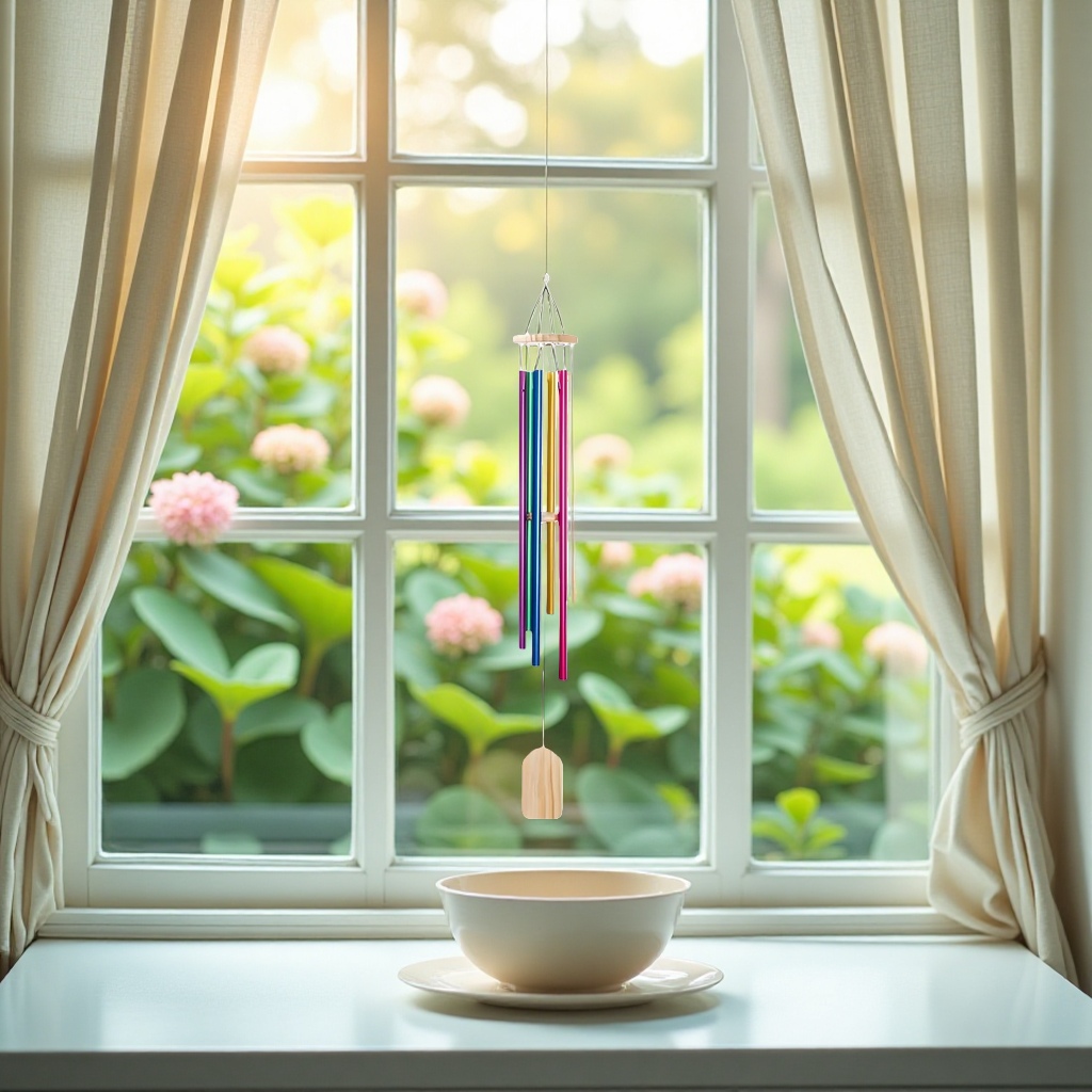 Wind chime aromatherapy, wind chime hanging ornaments, home decoration items, fresh and natural style, 120037736 details Picture
