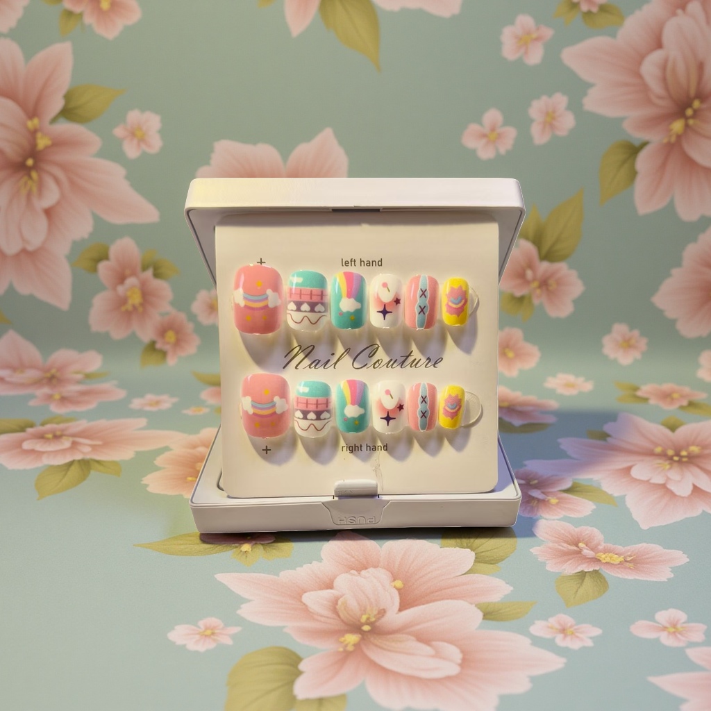 Colorful nail art patches are fashionable and versatile. They are simple and exquisite nail decorations