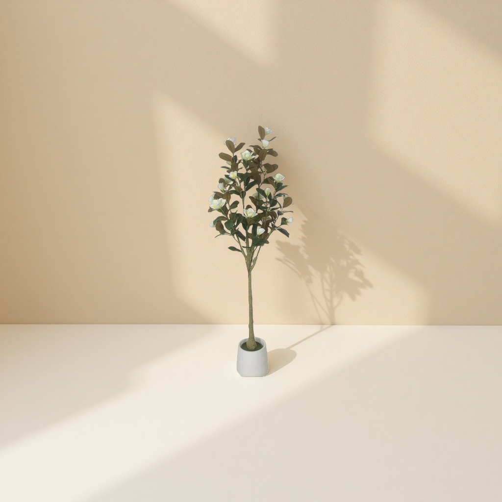 仿真植物+盆栽树细节图