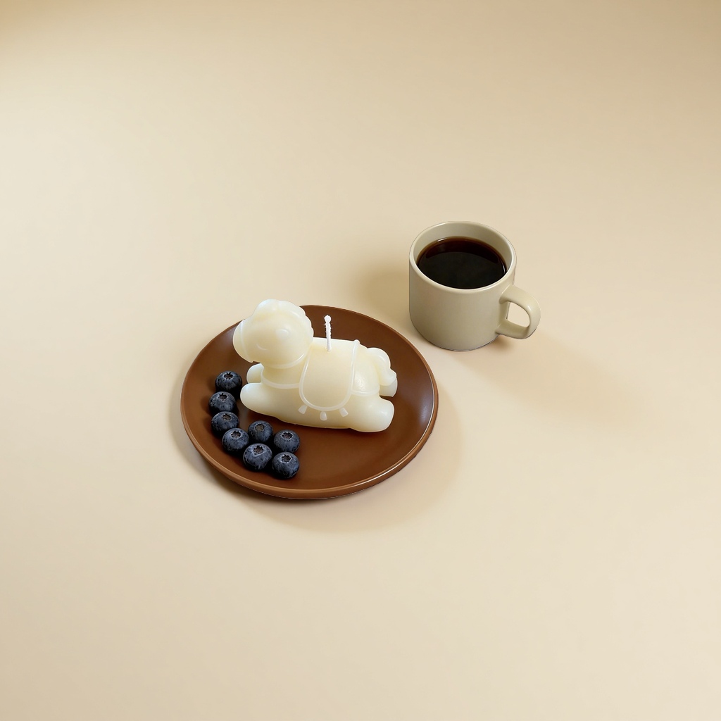 蜡烛实物图