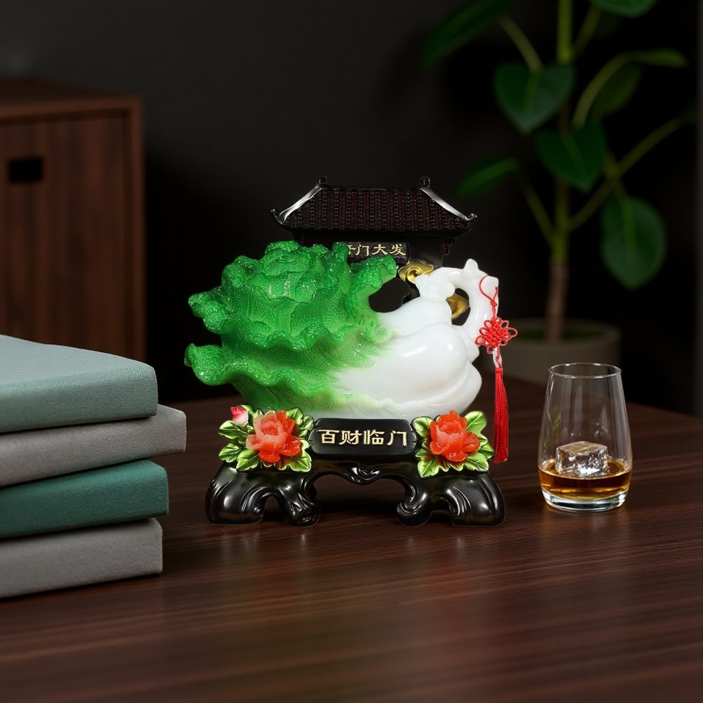 Cabbage-shaped decorative items, home decoration items, creative home decoration items Specification image