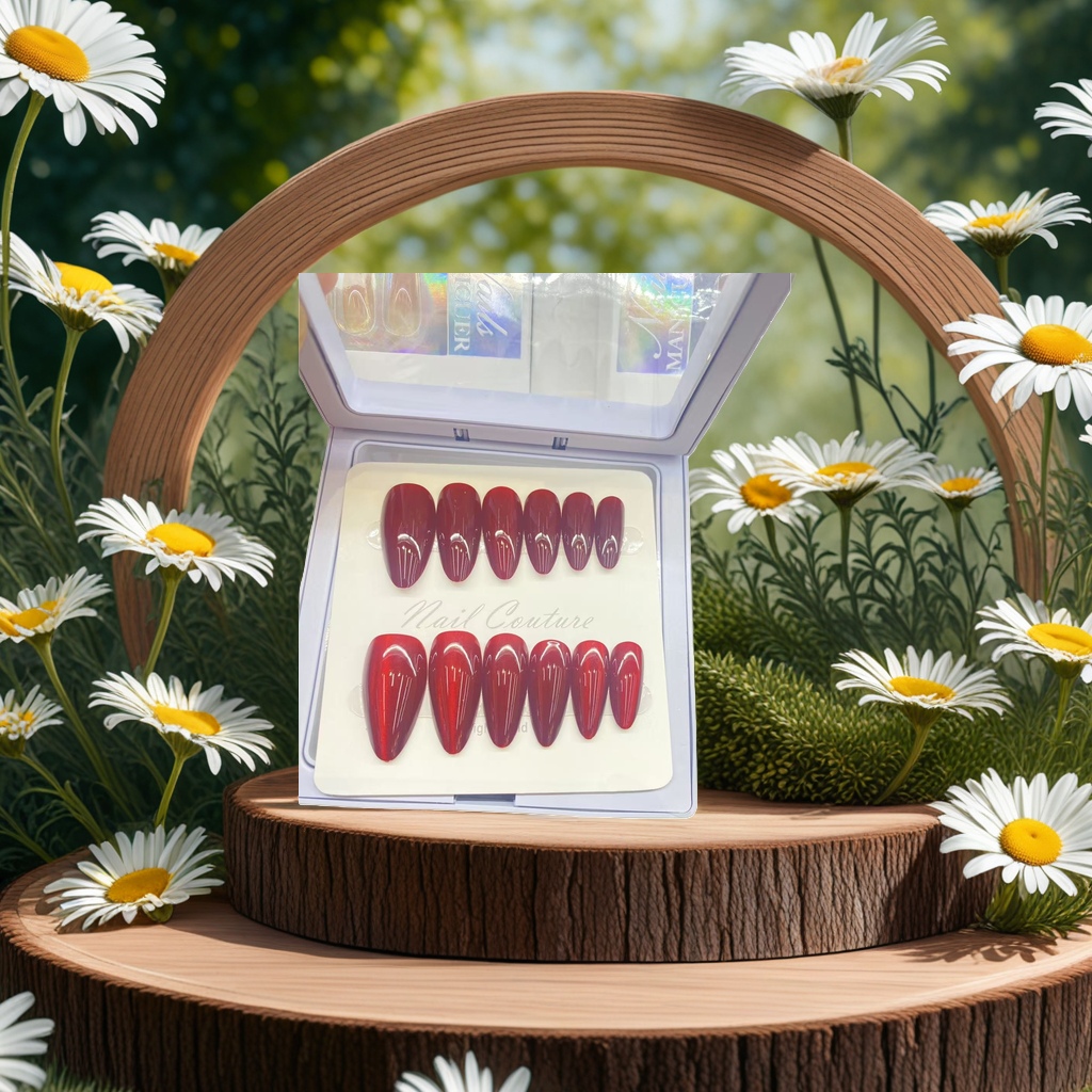 A new type of nail tool kit with detachable nail patches and long-lasting nail glue that won't fall off details Picture