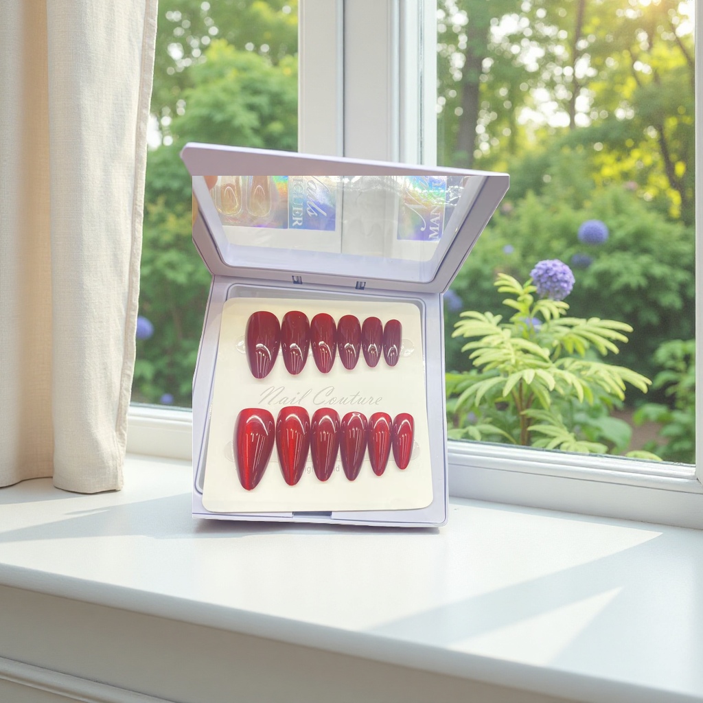 A new type of nail tool kit with detachable nail patches and long-lasting nail glue that won't fall off Specification image