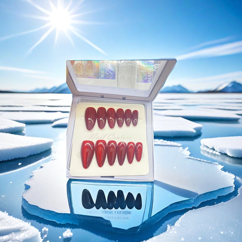A new type of nail tool kit with detachable nail patches and long-lasting nail glue that won't fall off Application Scenario