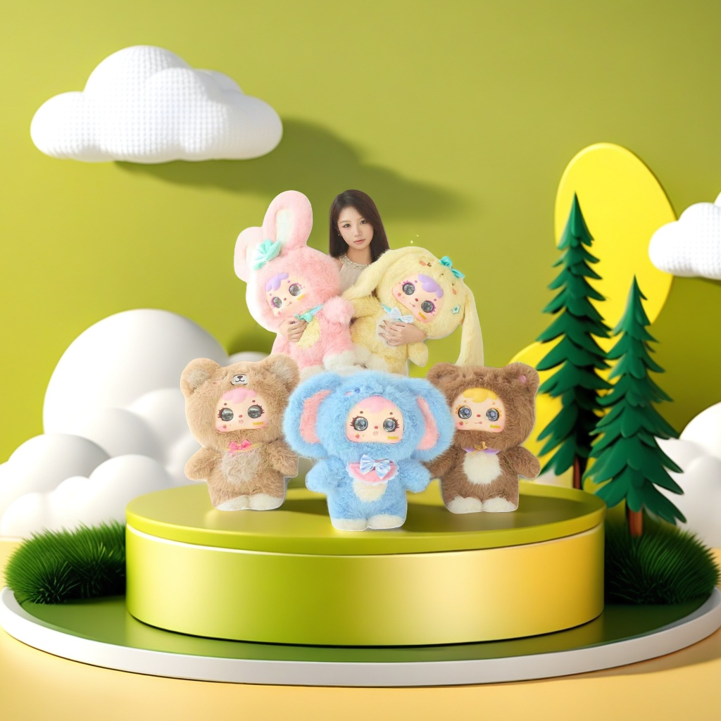 Cute plush toys Samuel series dolls, soft and comfortable throw pillows as gifts Specification image