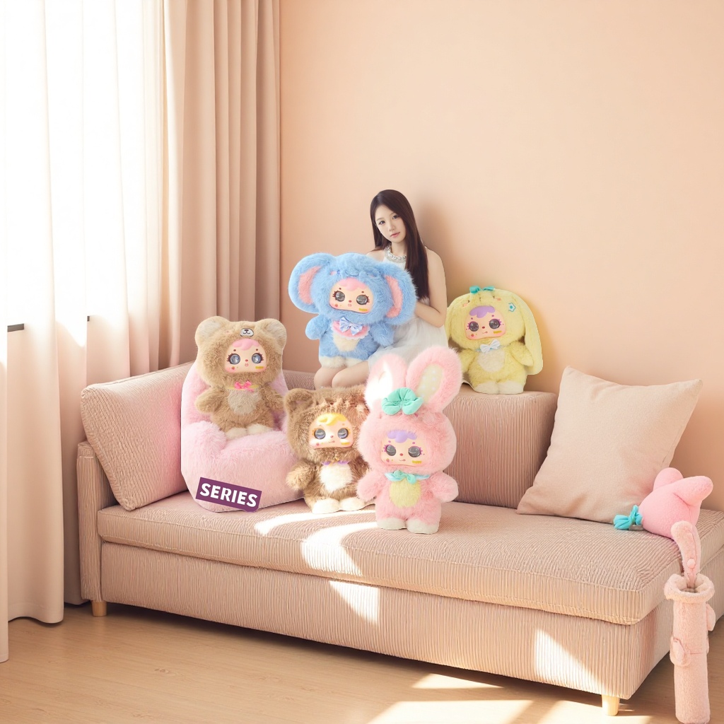 Cute plush toys Samuel series dolls, soft and comfortable throw pillows as gifts Application Scenario