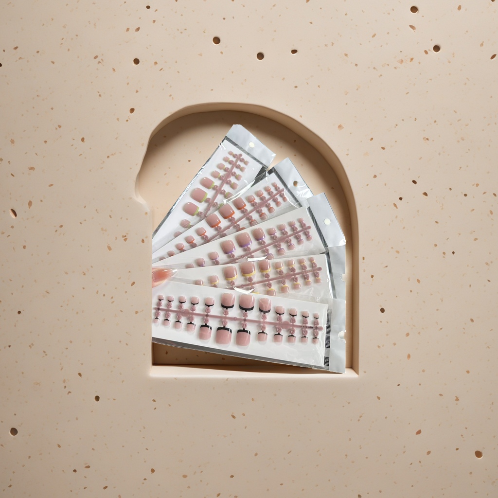 Nail patches, false nails, complete nail tool kit, detachable nail patch materials details Picture