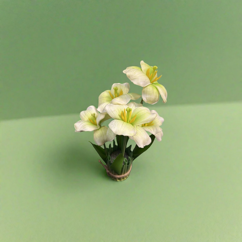 莫奈花园仿真花塑料花装饰花手工花材料组合装仿真花装饰花塑料花假花