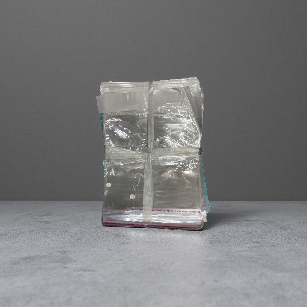 Transparent plastic bags, food-grade large sealed bags, fresh-keeping bags, reusable storage bags