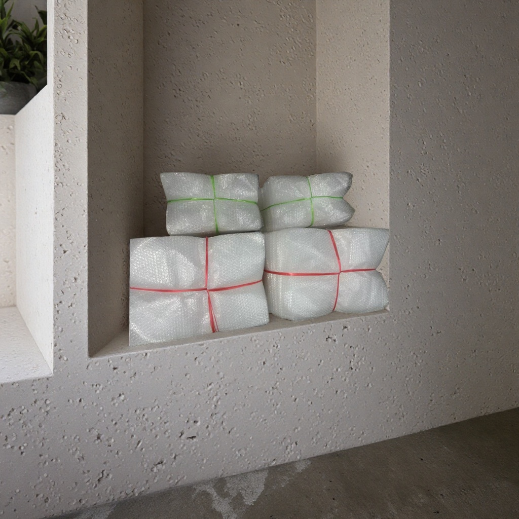Bubble wrap packaging material, shockproof, protective, cushioning and filling material, specially designed for express transportation Specification image