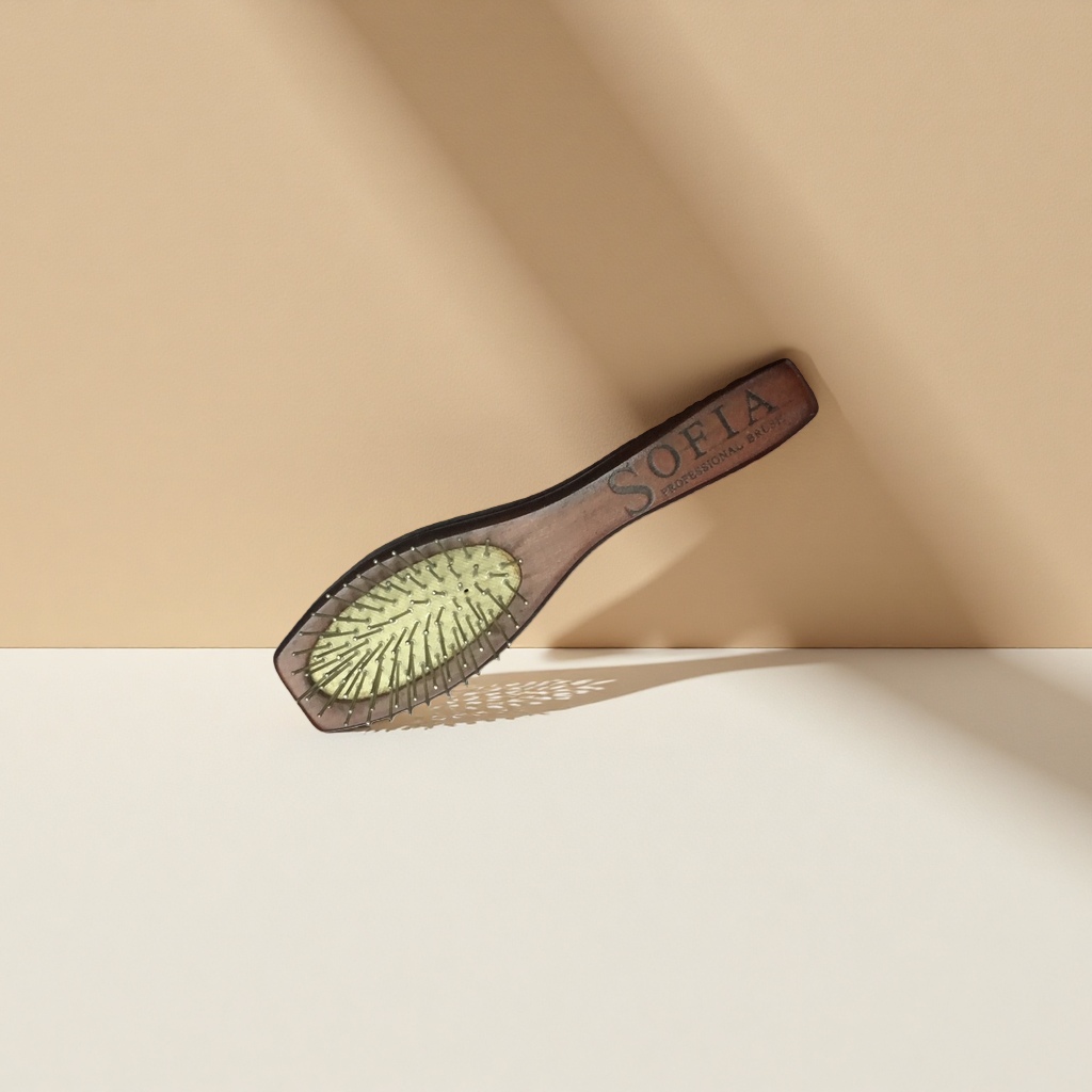 Wooden comb, natural massage comb, anti-static comb, a perfect hair combing tool Specification image