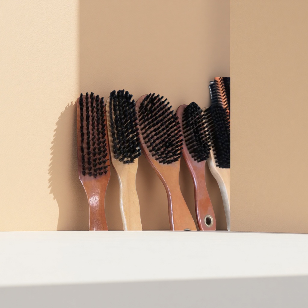 Wooden comb, smooth hair care, anti-static comb Application Scenario
