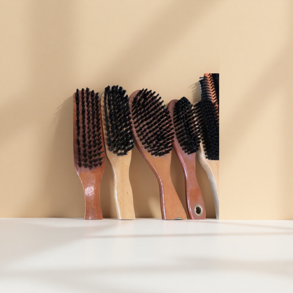 Wooden comb, smooth hair care, anti-static comb Specification image