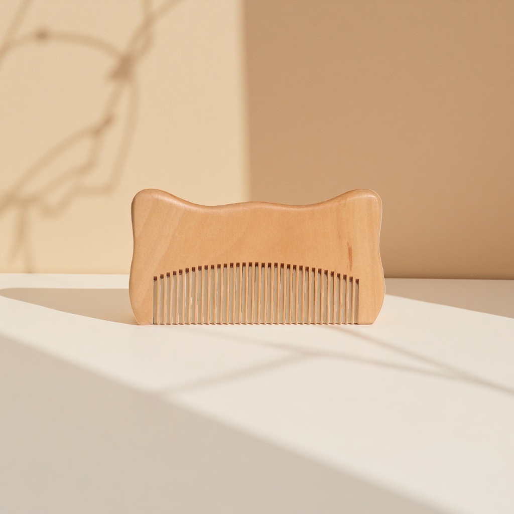 Wooden comb, natural massage comb, hair combing wonder, smooth, no hair loss, anti-static comb Application Scenario