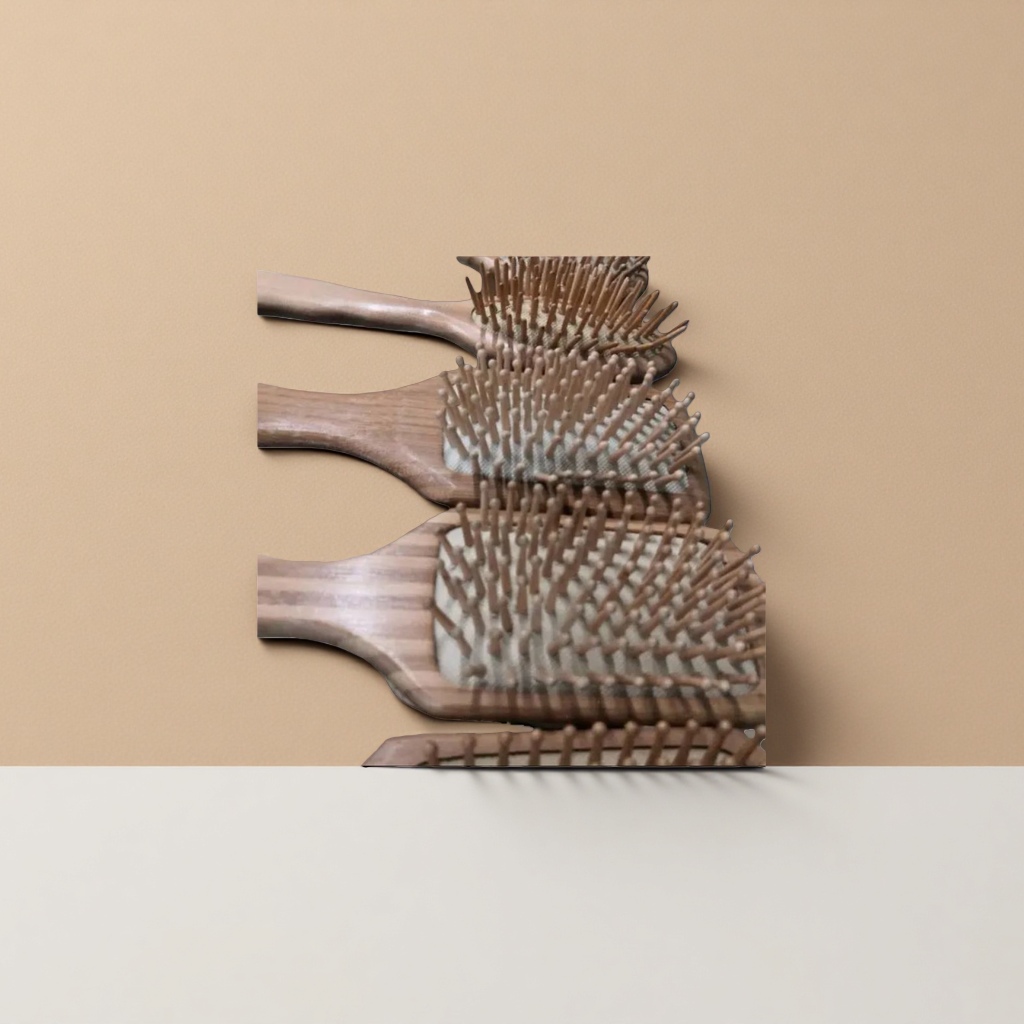 Wooden comb, natural massage comb, hair combing wonder, smooth, no hair loss, anti-static comb. 224105671 Application Scenario