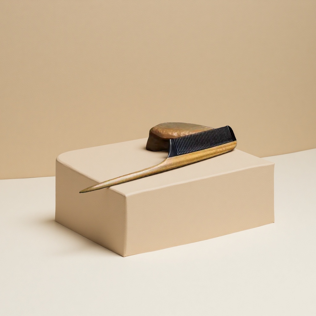 Wooden comb, anti-static and smooth comb, natural wood comb details Picture