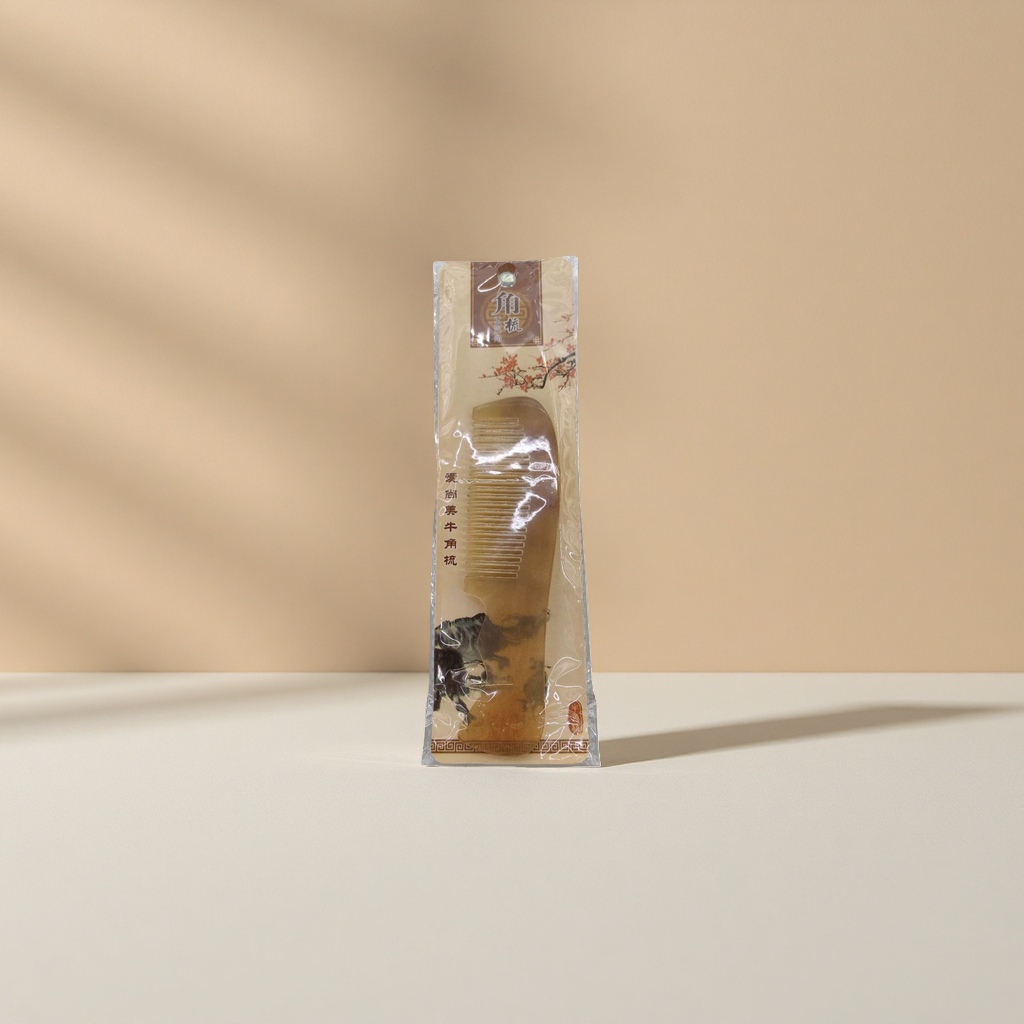 牛角梳+梳子细节图