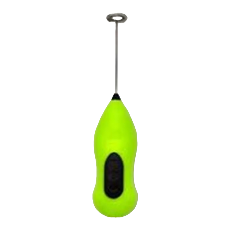 The green handheld stirrer is a portable electric stirring rod and a household kitchen tool Item Picture