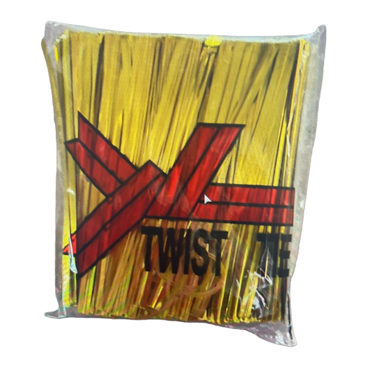 أكياس الحلوى الصفراء Twist Tie ذات الأكياس الصفراء، بسعة كبيرة في المنزل Item Picture