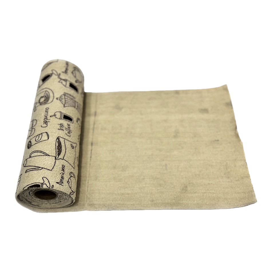 Yilu Silk ultra-fine fiber thickened roll printed cloth, hand-tear design, durable dishwashing and pot cleaning cloth, reusable towel, washable, shop cloth, special cloth for cars, kitchens and Windows Item Picture