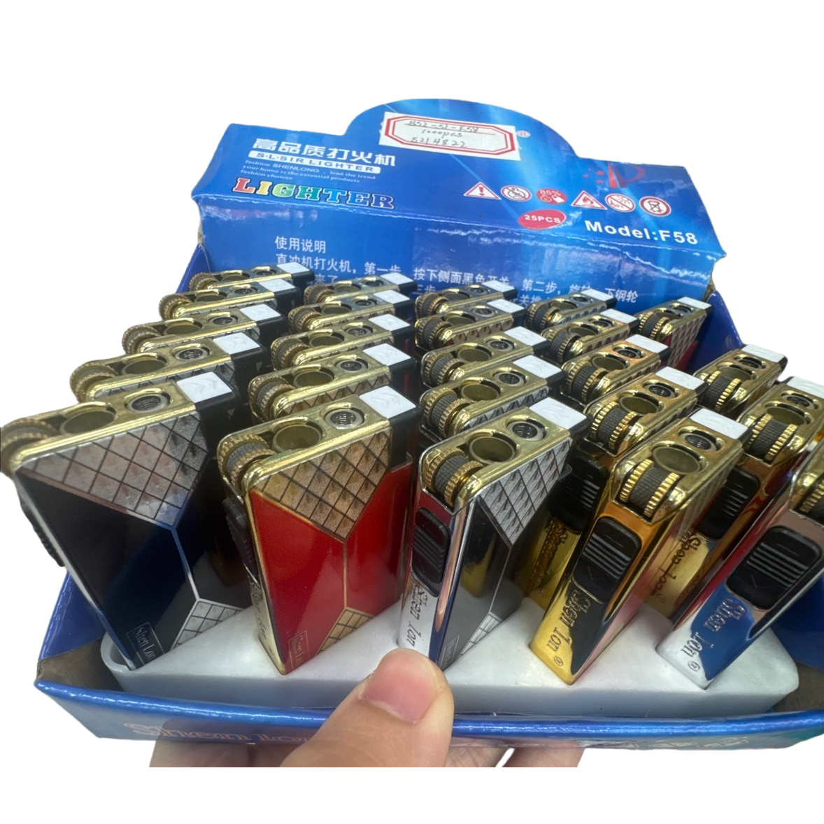 Mini lighter, windproof lighter, portable cigarette lighter, gas lighter Item Picture