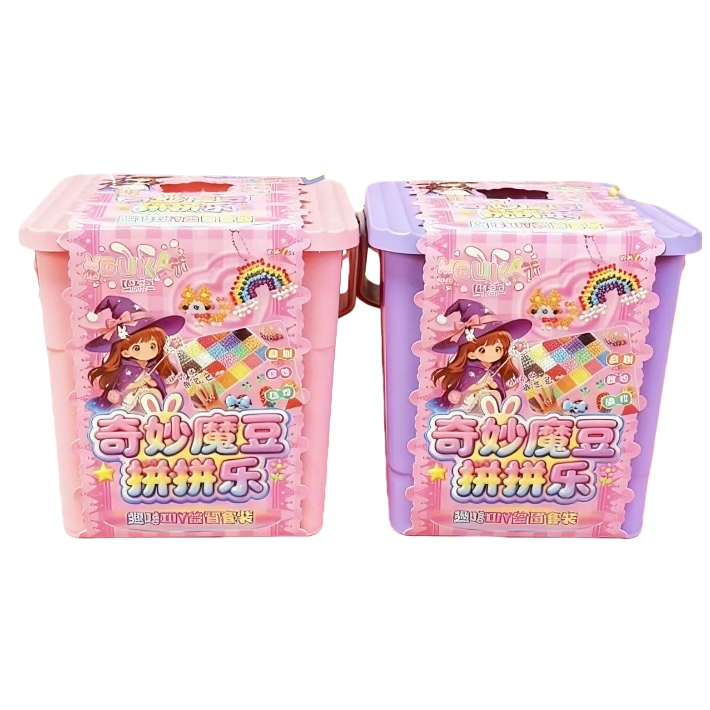 Magic Bean Building Block Toy Bucket for Children's Intelligence and early education Application Scenario