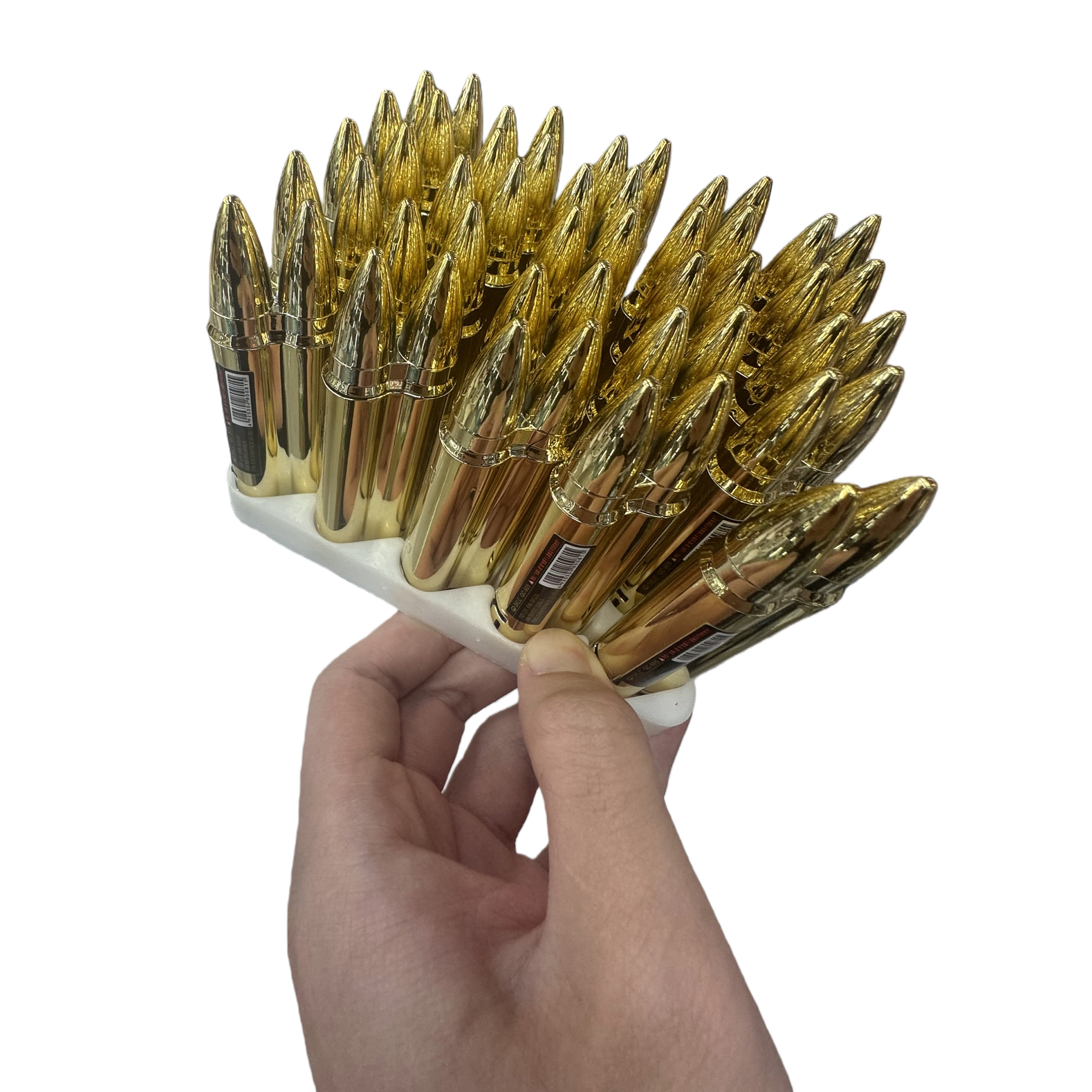 The golden pen writes smoothly. It is a special pen for students and exams Item Picture