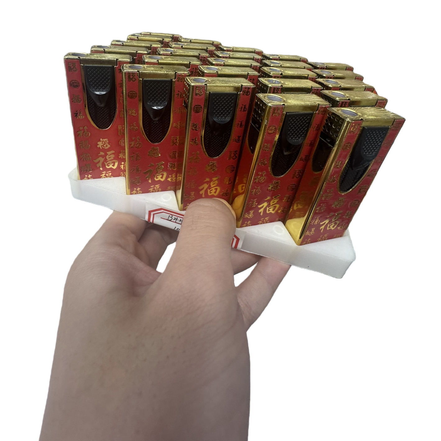 The red packaging box cigarette gift box is an excellent gift. The cigarette box has an exquisite design Item Picture