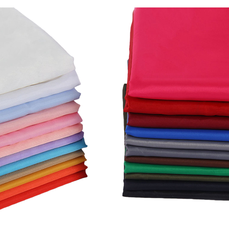 彩色布料堆叠布料 100%棉 布料样品 多色可选